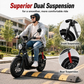 Wind Horse Electric Bike 750W 50KM Range 32KM Speed, D1