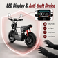 Wind Horse Electric Bike 750W 50KM Range 32KM Speed, D1