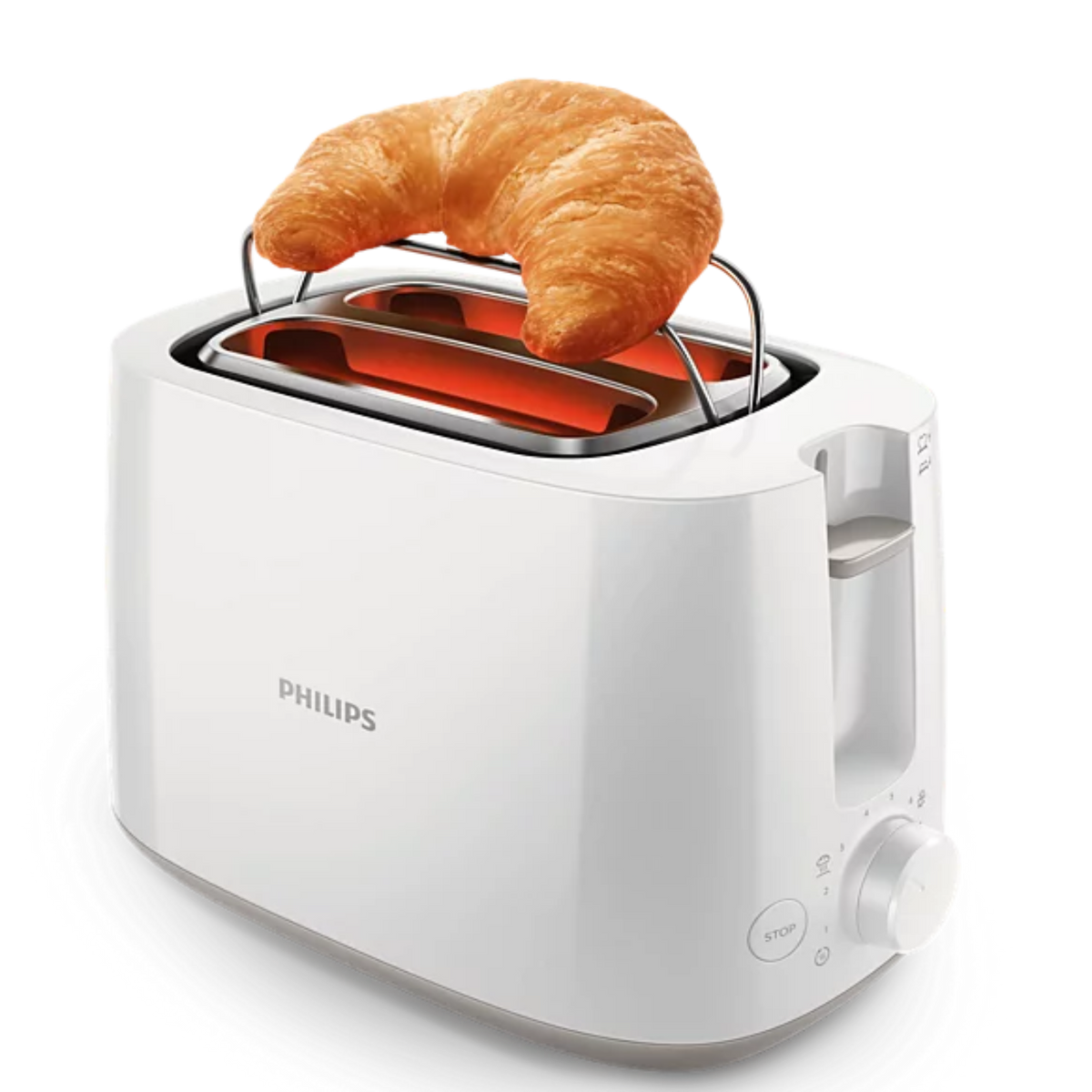 Philips Daily Collection 2-Slice Toaster, 830W - HD2581/01