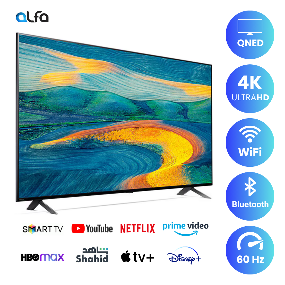 LG 55 inch Smart QNED TV, 55QNED85