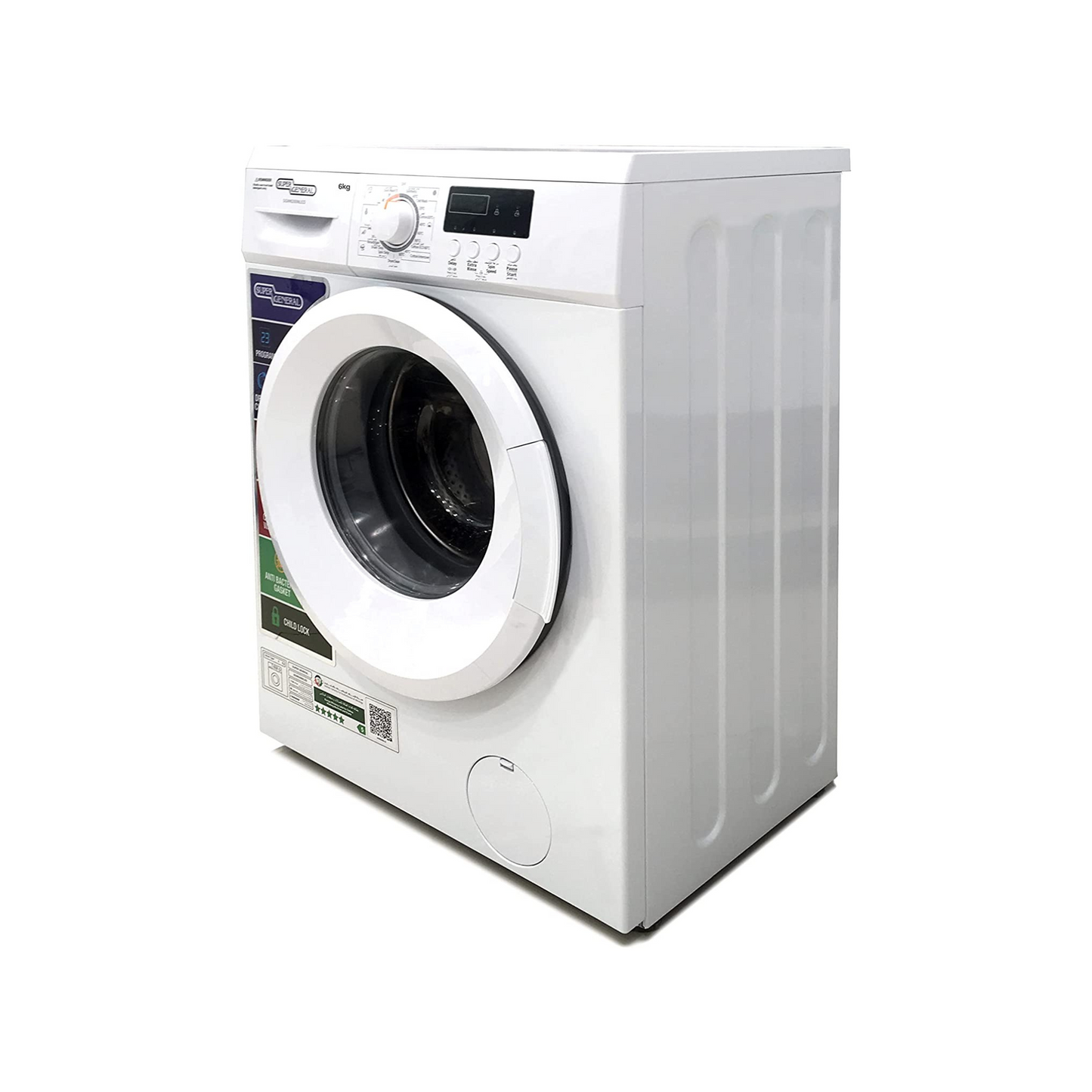 Super General 6KG Fully Automatic Washing Machine, SGW6200NLED