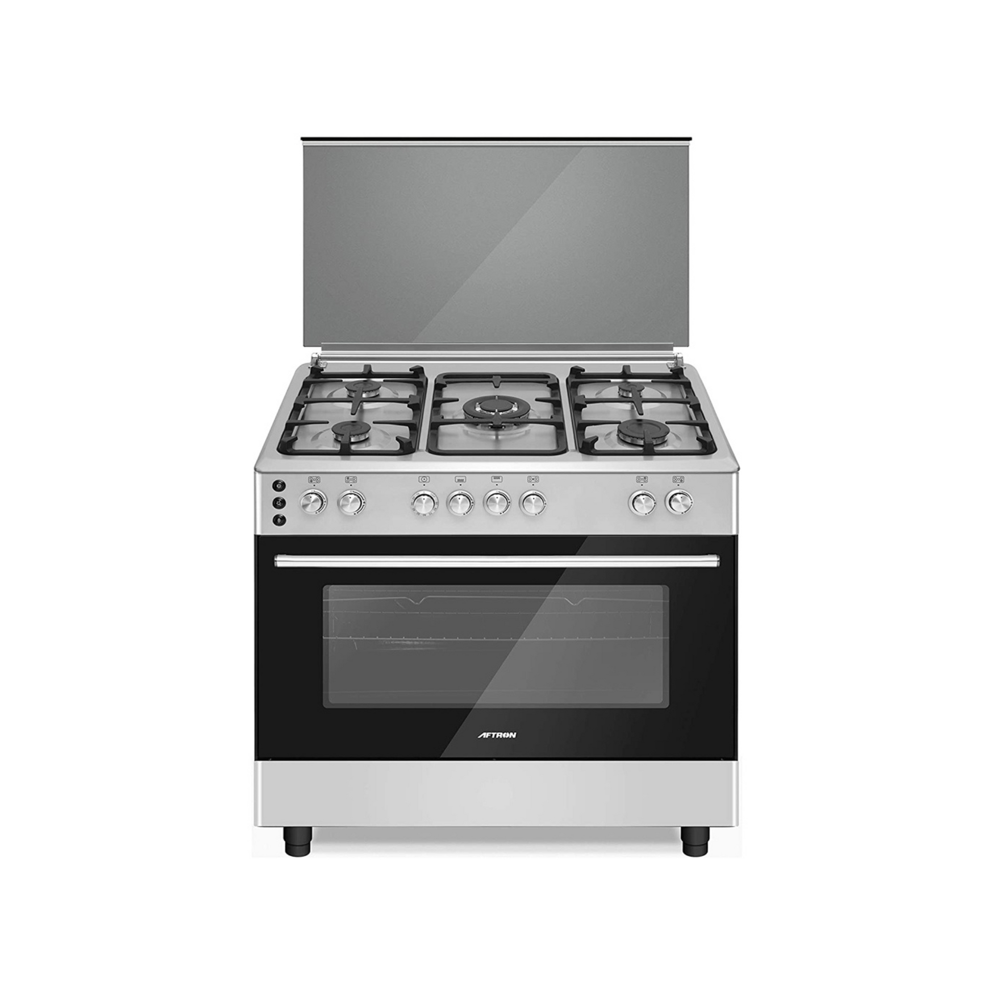Aftron 90X60 5 Burner Cooking Range, AFGR9075CFSD