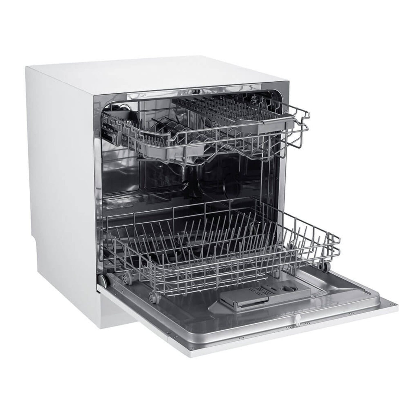 Midea Counter Top Portable Dishwasher, WQP8-3802F-S