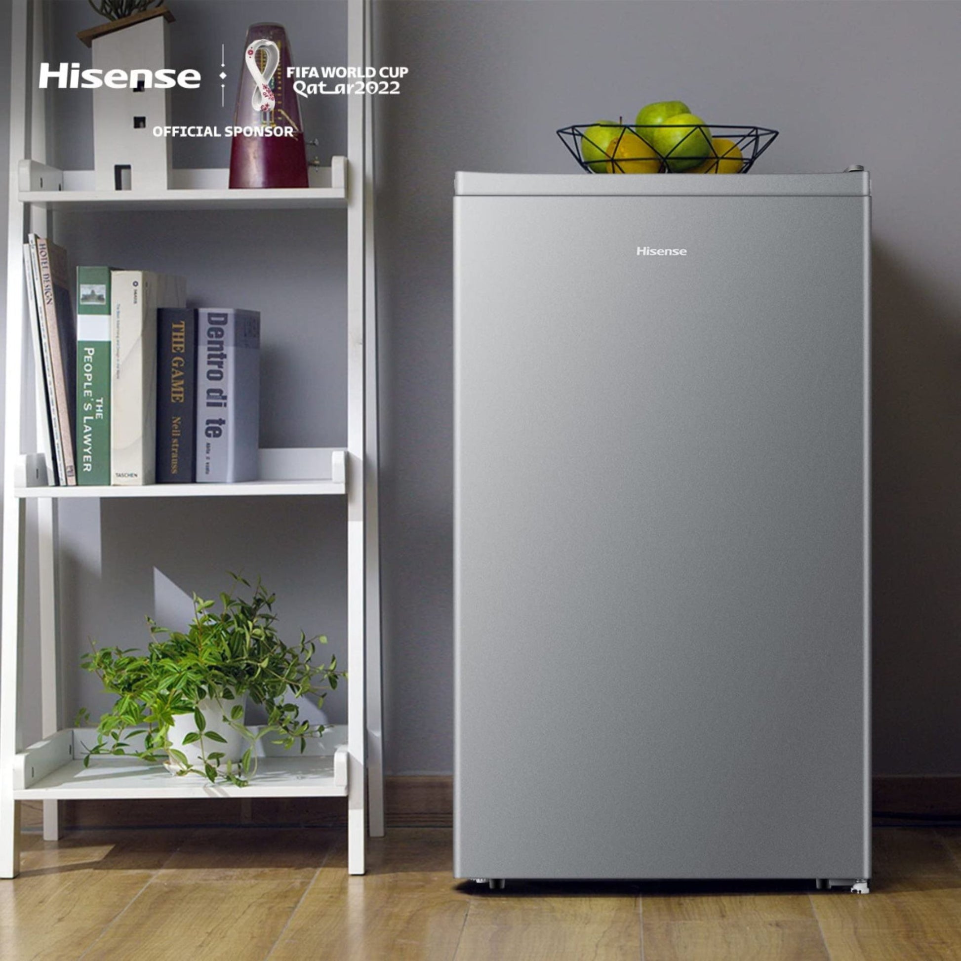 Hisense 122L Single Door Refrigerator, HR122D4ASU