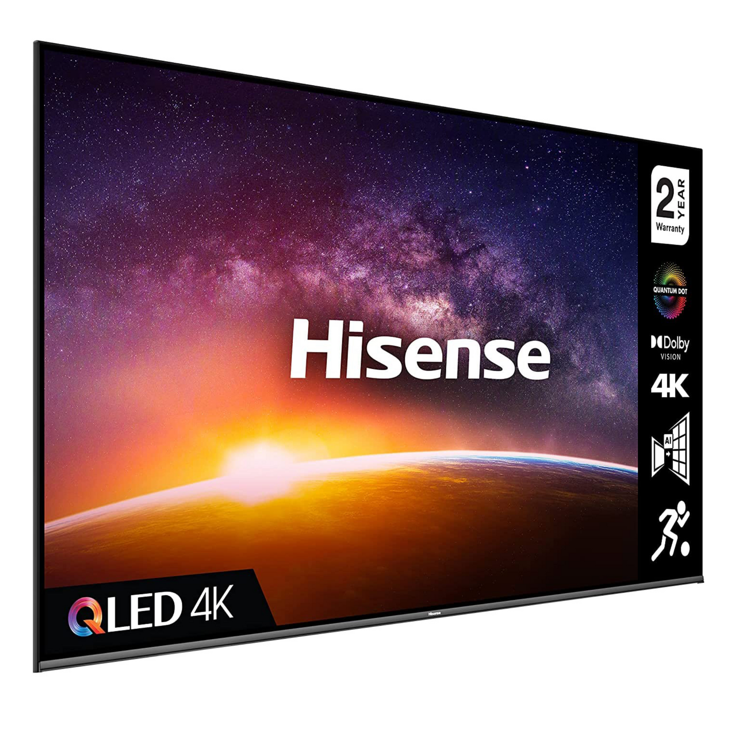 Hisense 50 inch Smart QLED TV, 50A7GQTUK