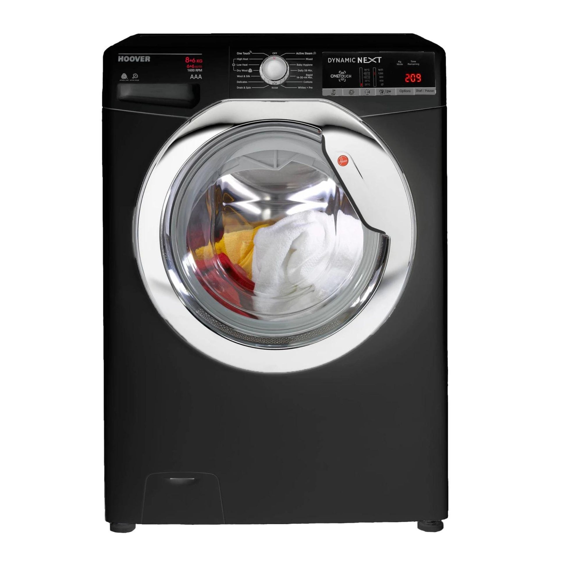 Hoover 8KG Fully Automatic Washing Machine with 6KG Dryer, WDXOA 686CB