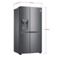 LG 635L Side by Side Refrigerator, LGE GSLD50DSX M