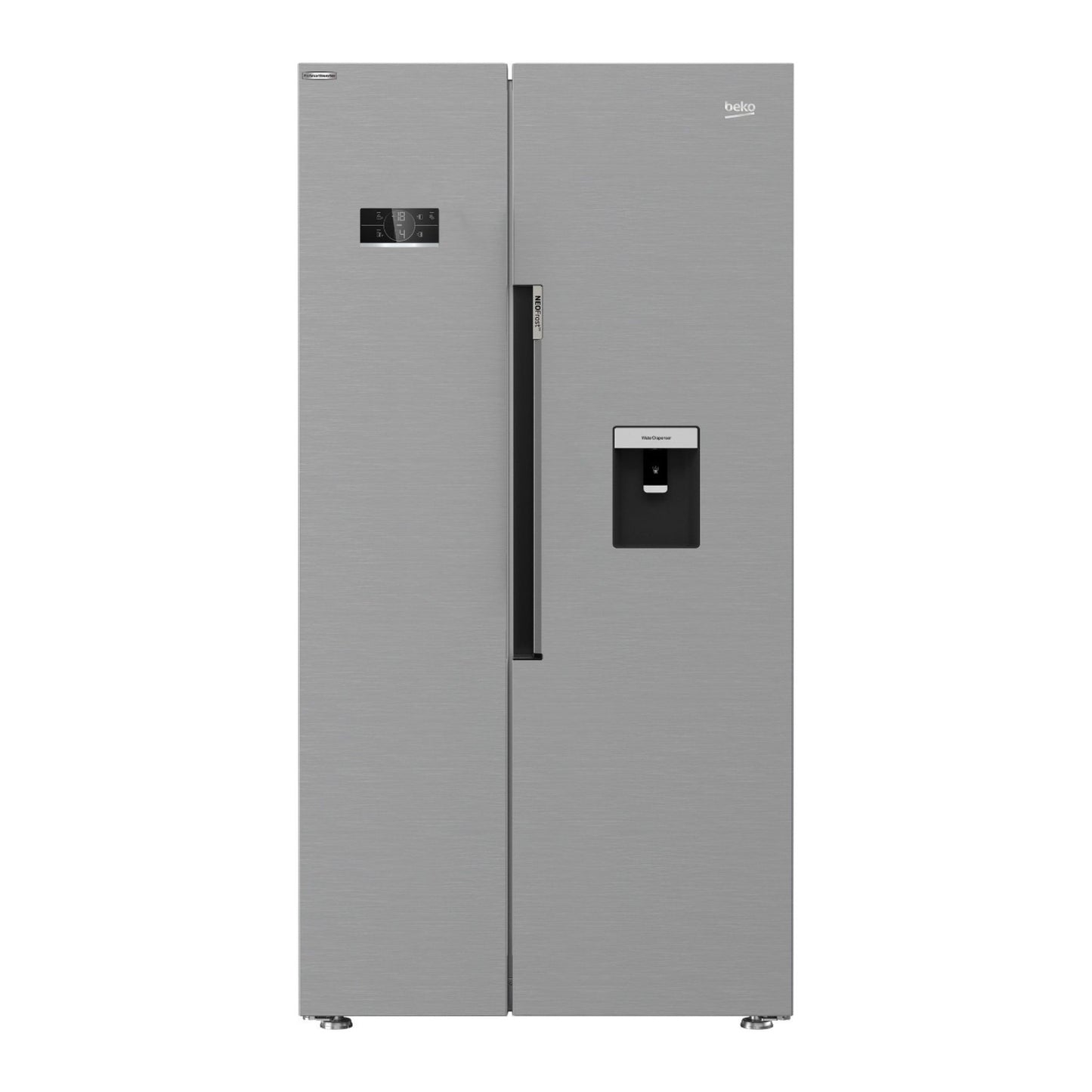 Beko 676L Side by Side Refrigerator, G91635NE