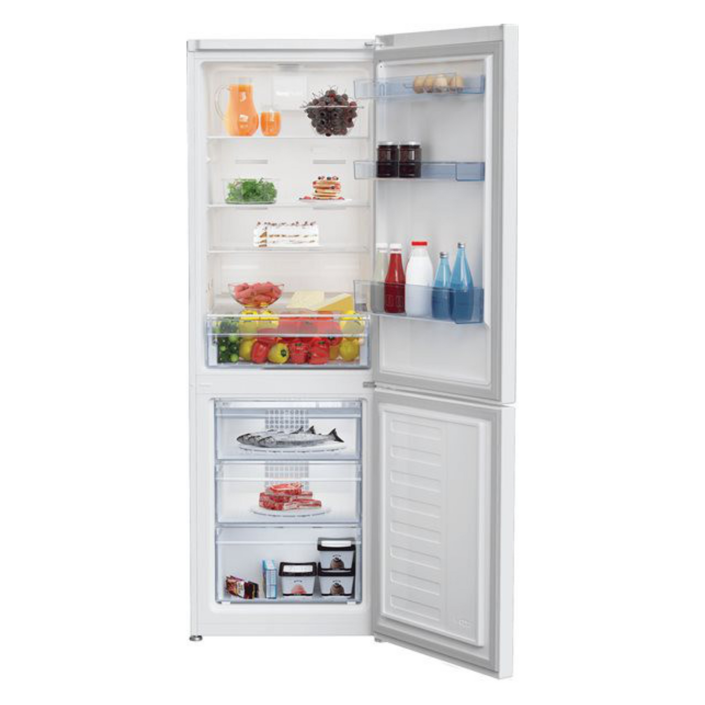 Beko 365L Refrigerator, RCNE365K20W