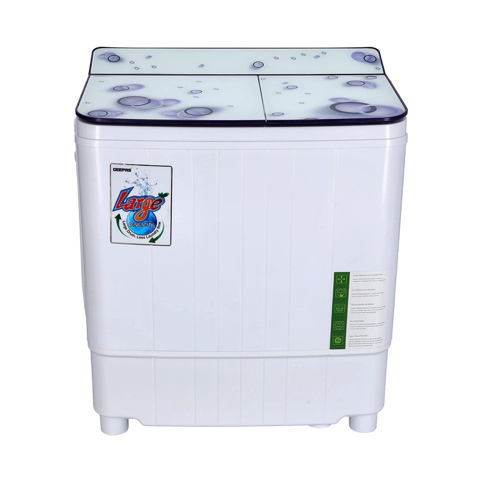 Geepas 3.5KG Semi Automatic Washing Machine, GSWM6473